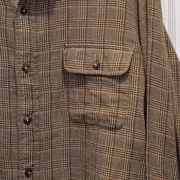 Cremeux Classics Mens Plaid Button-Up Shirt XXL - Picture 7 of 13